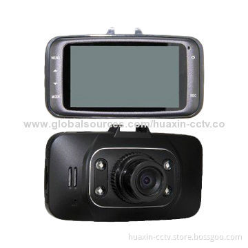 Multifunctional Full HD 1,080P Car DVRs with 300mAh/3.7V Lithium-ion Polymer Battery Capacity